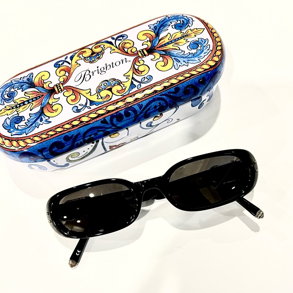 Brighton Flower Drum Song Sunglasses and Case